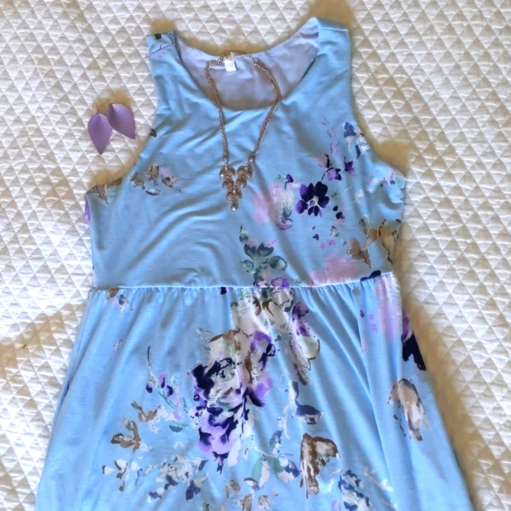 Maternity Floral Dress